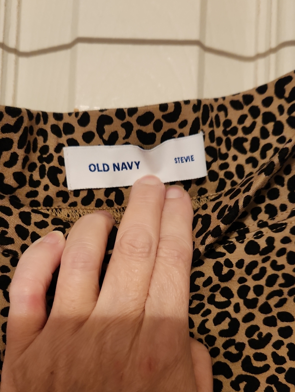 Leopard Print Old Navy Leggings.